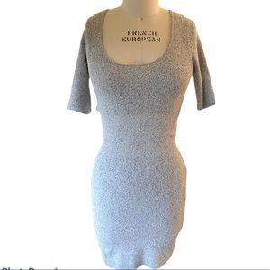 MLV BY MAUREEN LEE VIRAY grey bodycon dress